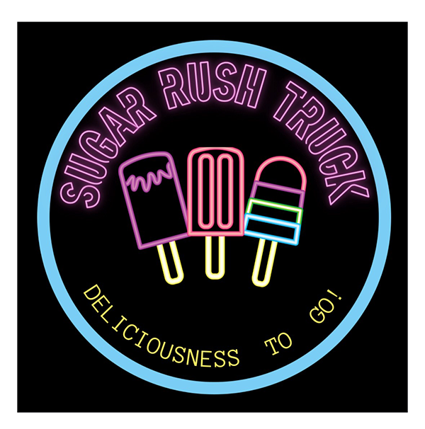 Sugar Rush Truck Logo